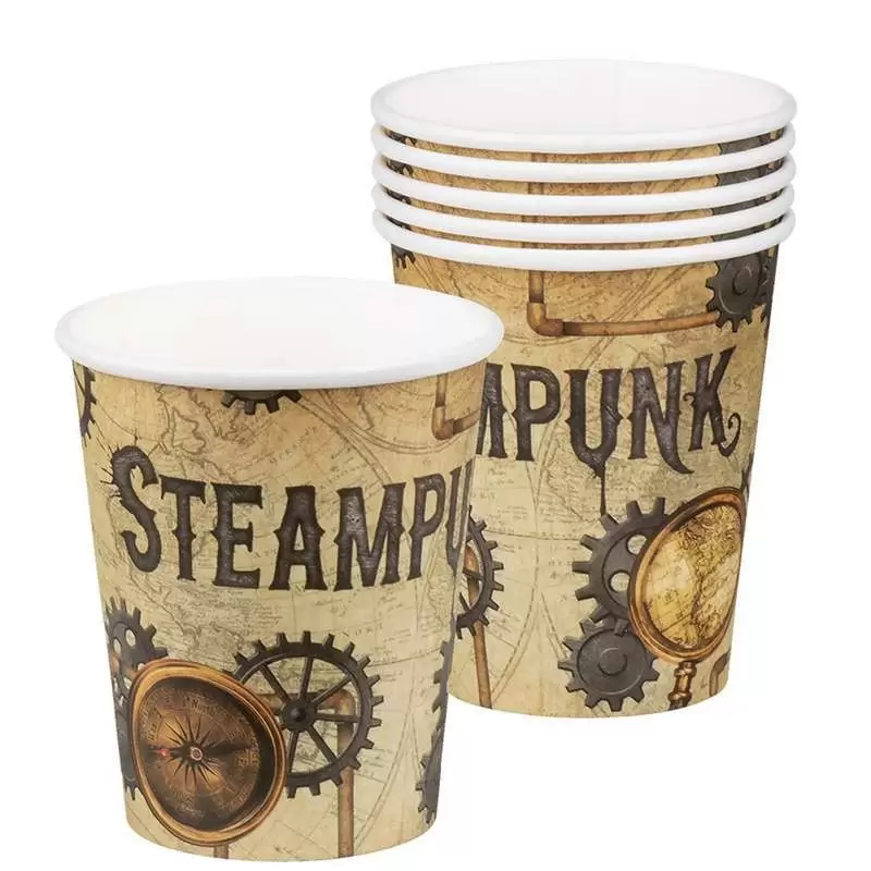BICCHIERI STEAMPUNK - 6 PZ