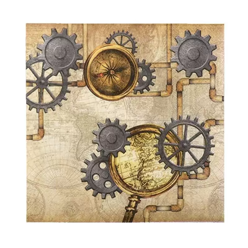 Tovaglioli steampunk
