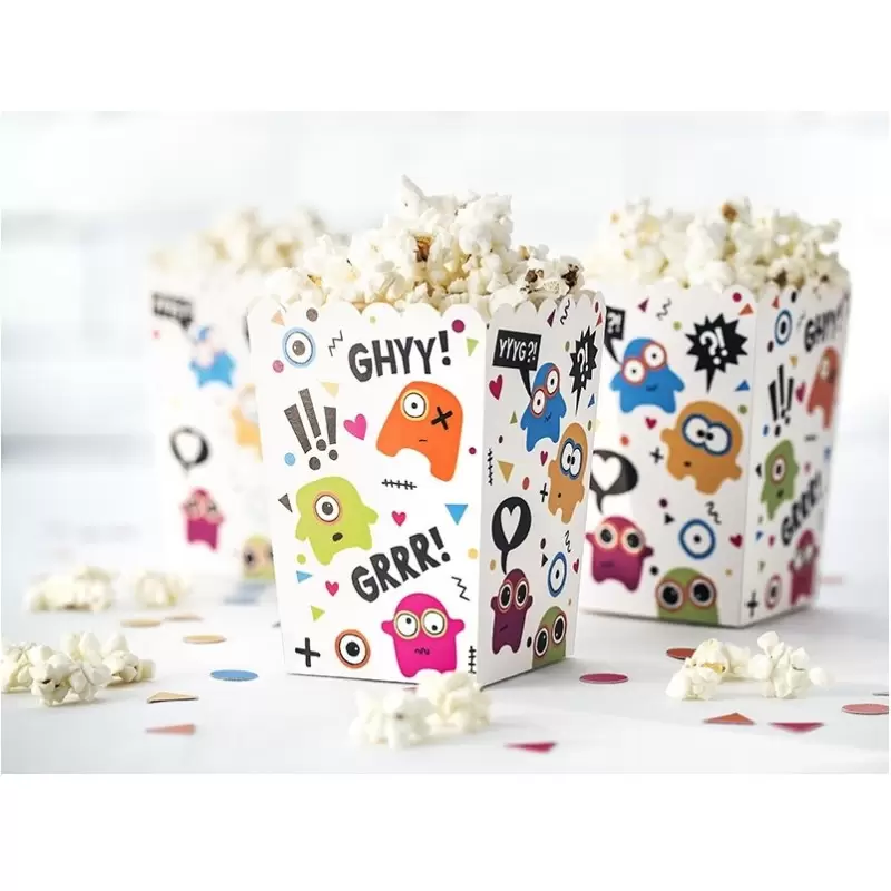 CONTENITORI BOX PORTA POPCORN COCCINELLE POP2 24 PZ 