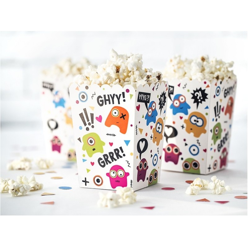 CONTENITORI BOX PORTA POPCORN COCCINELLE POP2 24 PZ 