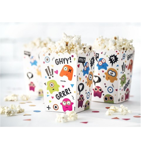 CONTENITORI BOX PORTA POPCORN COCCINELLE POP2 24 PZ 