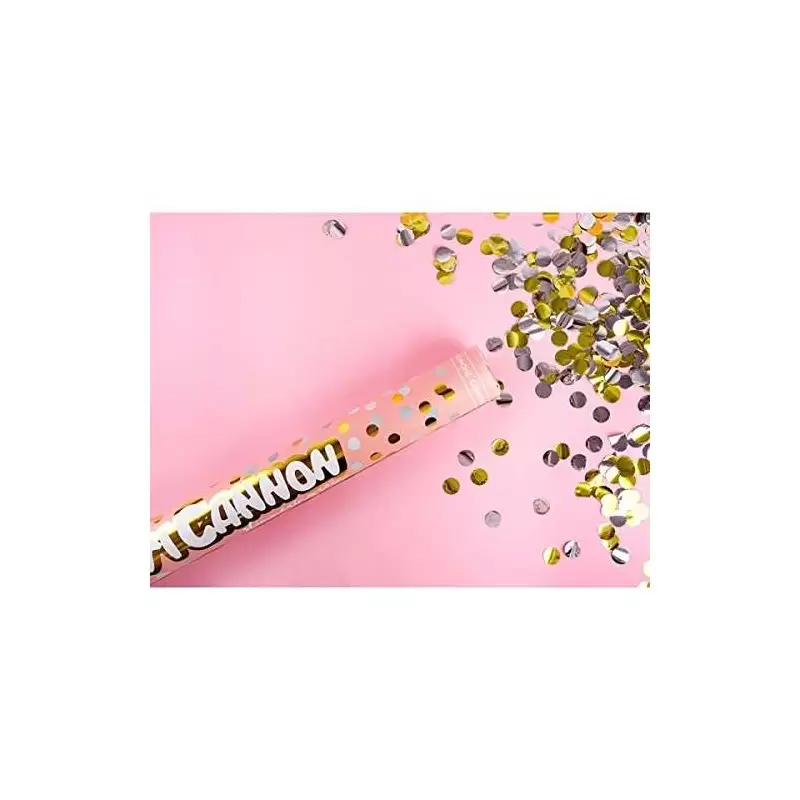 TUBI SPARACORIANDOLI - ORO E ARGENTO 3 PZ
