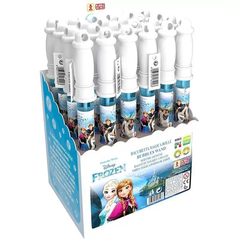 6 SPADE BOLLE DI SAPONE PRICIPESSA FROZEN