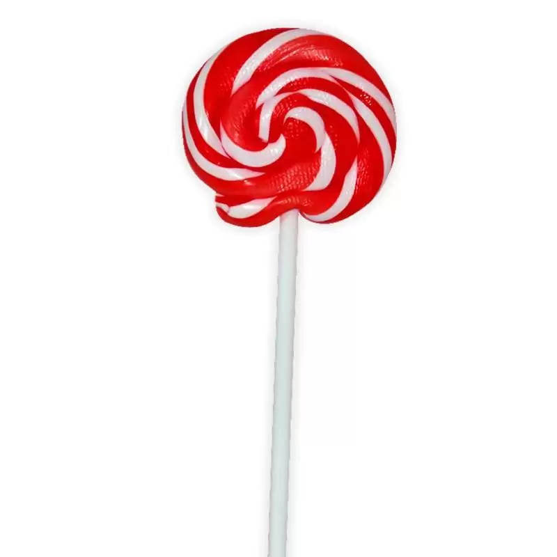 Lecca lecca spirale rosso