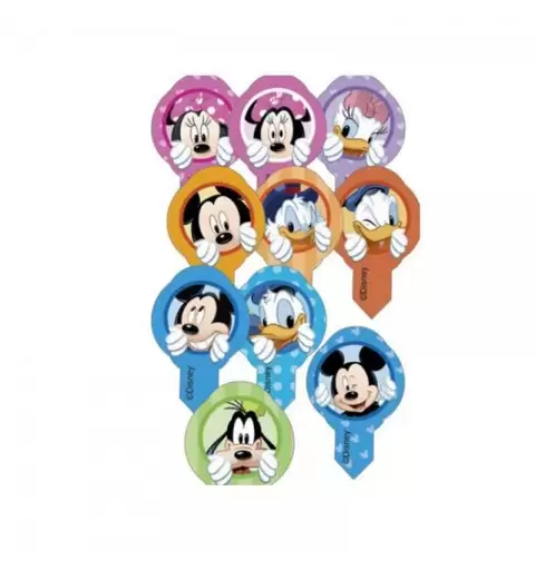 MINI CIALDE PERSONAGGI DISNEY - PER TORTE E CUPCAKES
