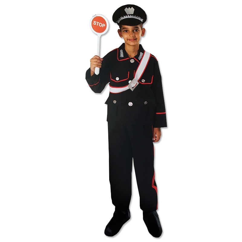 Costume Carnevale Festa di Laurea donna poliziotta