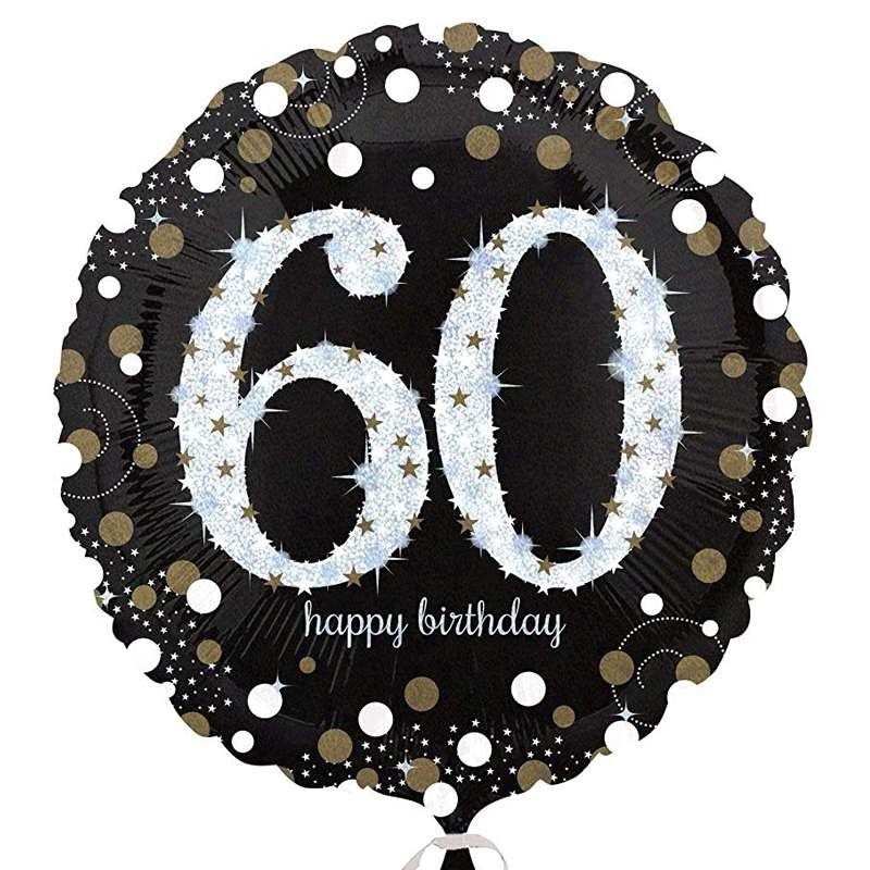 Foil 60 anni sparkling birthday