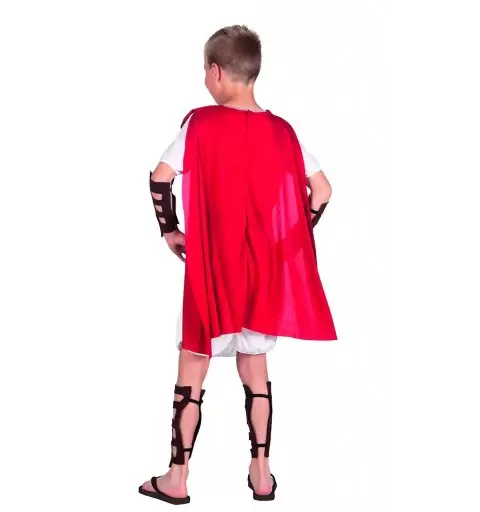 Vestito da legionario romano per bambino di 4-6 anni