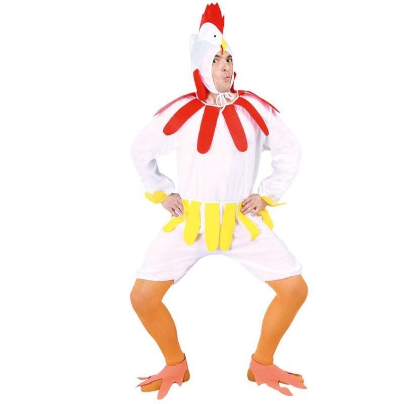 Costume da pollo per adulti