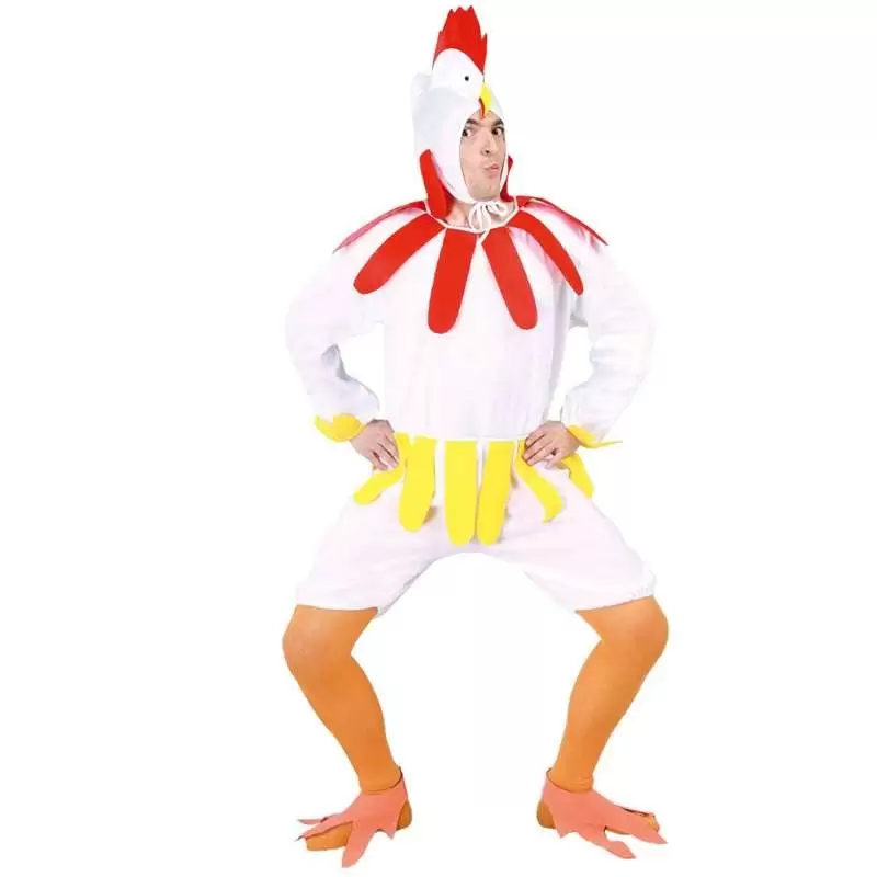 COSTUME DA POLLO PER ADULTI TAGLIA M