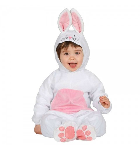 estito coniglio bianco peluche per neonati