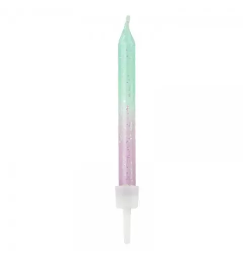 20 CANDELINE MERMAID SFUMATE GLITTER