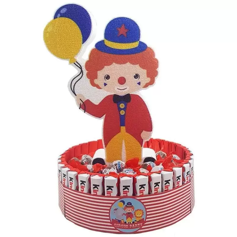 Torta a tema circo