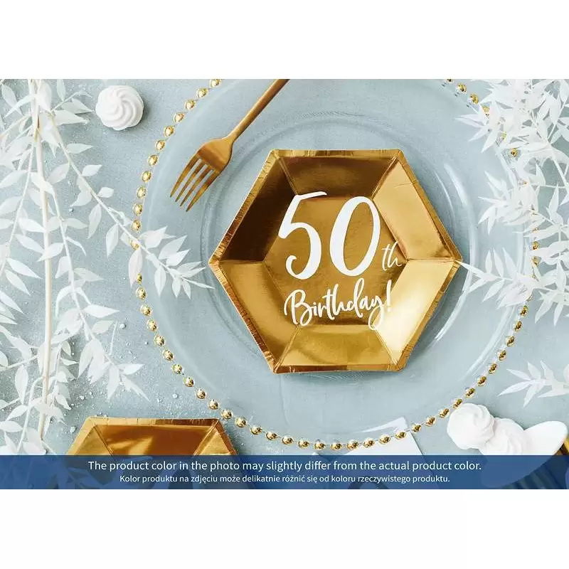 Piatti 50 anni oro