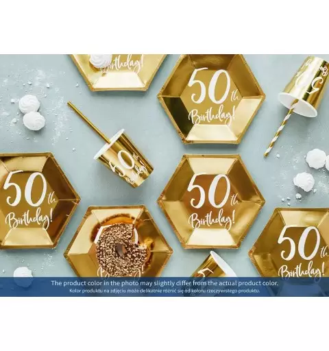 Piatti 50 anni oro