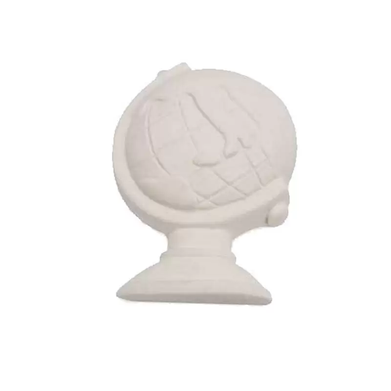 GESSETTO MAPPAMONDO BIANCO
