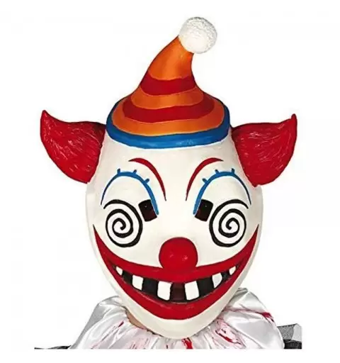 Maschera da clown in lattice