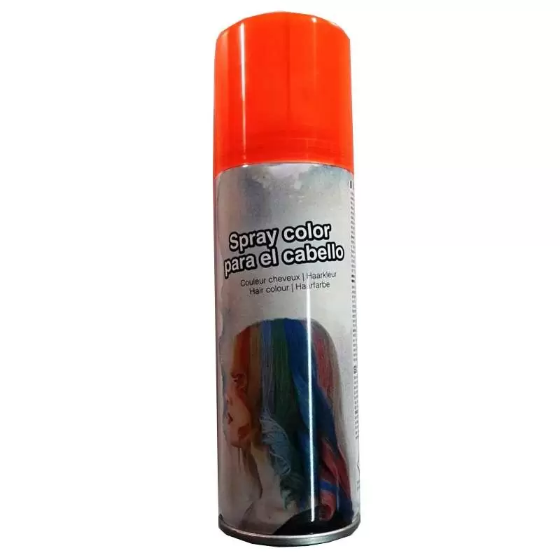 BOMBOLETTA SPRAY ARANCIONE PER CAPELLI