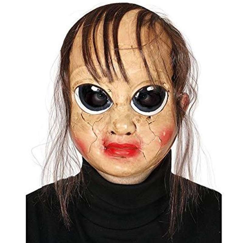 Maschera bambola horror