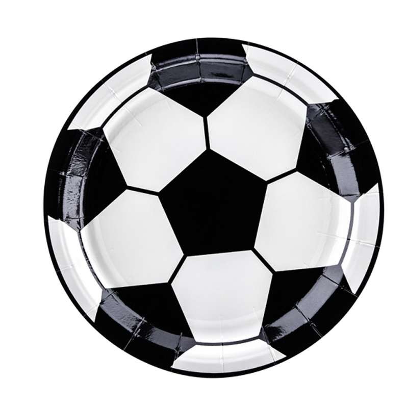 Piattini calcio a forma di pallone
