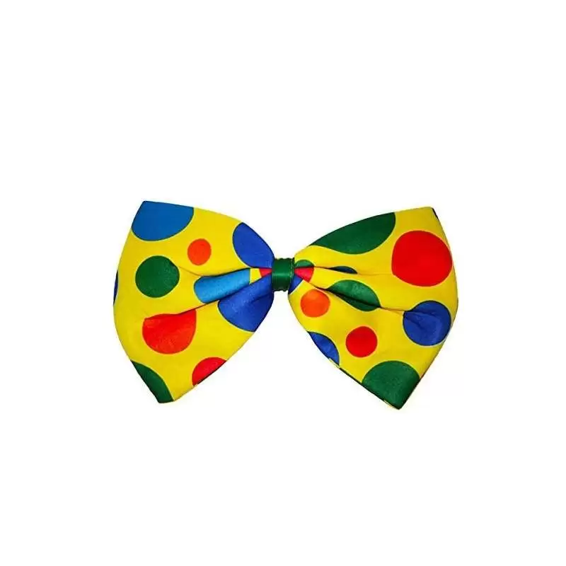 FIOCCO DA CLOWN CON POIS COLORATI