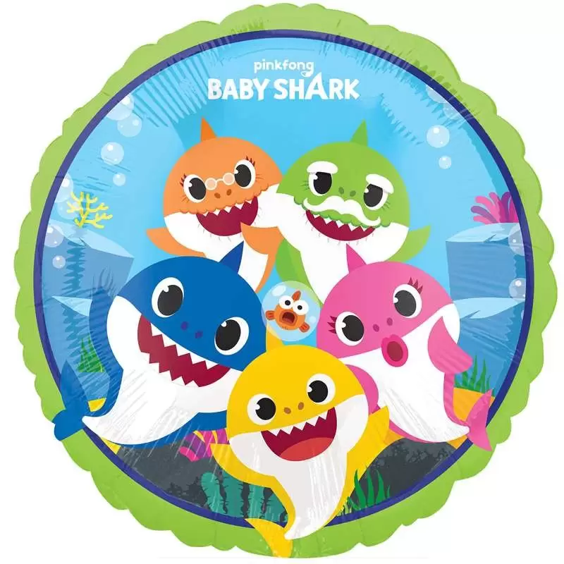 Palloncino foil baby shark