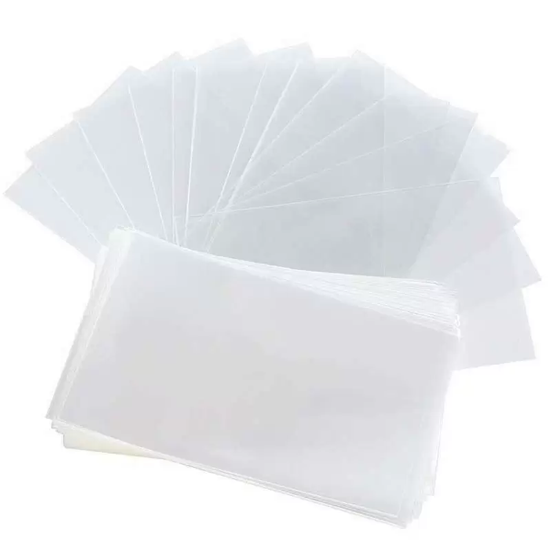 50 BUSTINE ALIMENTARI TRASPARENTI 6X10 CM
