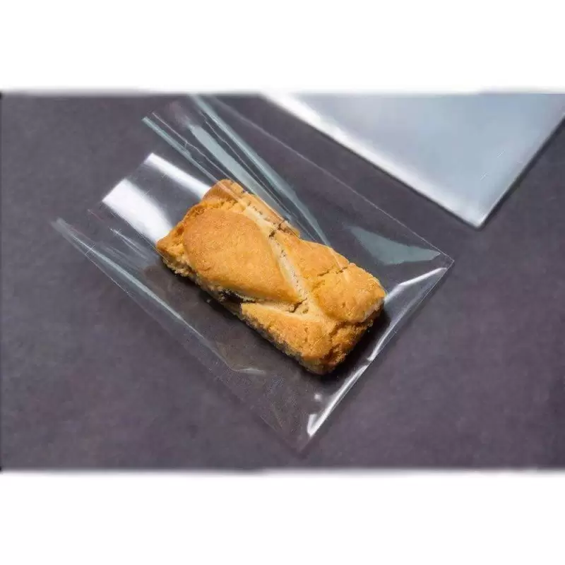 50 BUSTINE ALIMENTARI TRASPARENTI 6X10 CM