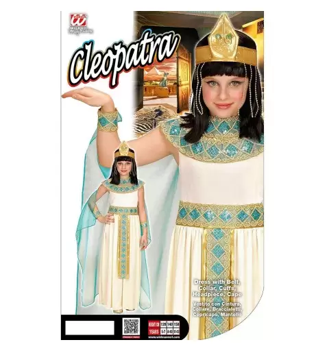Costume da Cleopatra per bambine di 11 anni