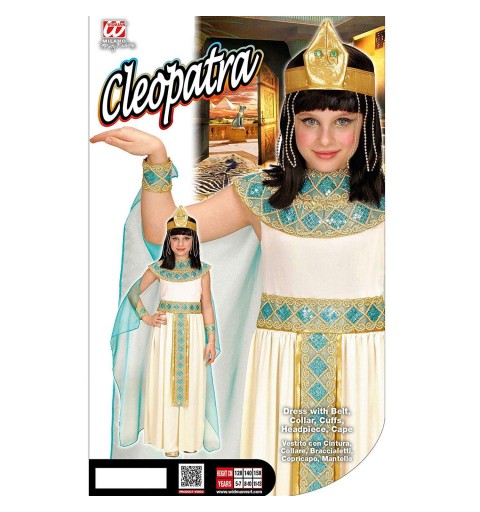Costume Cleopatra per bambine di 5 anni