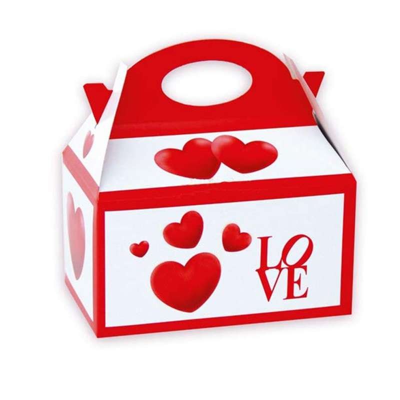 Box San Valentino con cuori