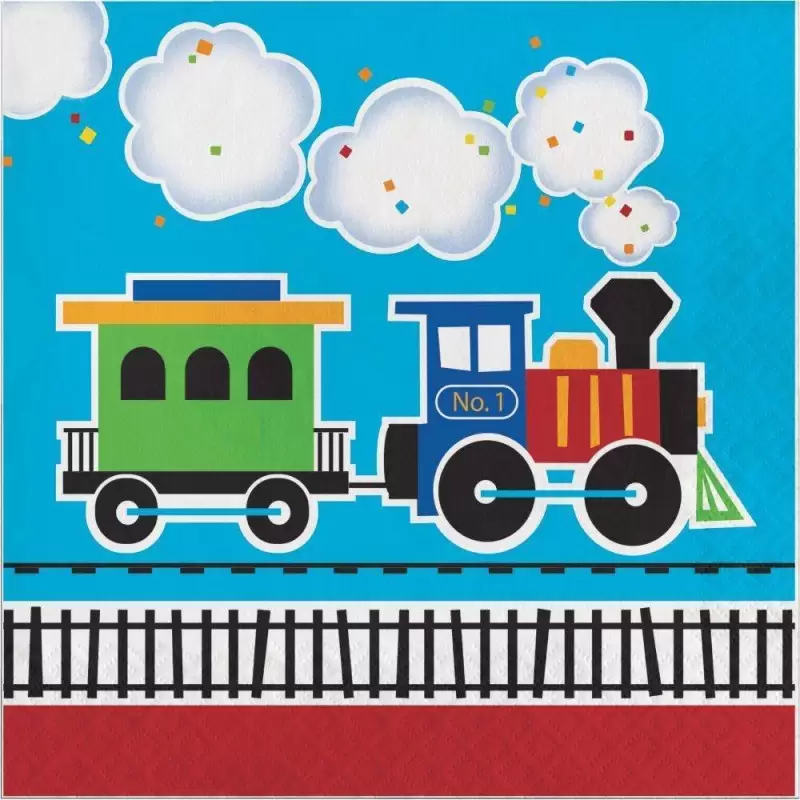 TOVAGLIOLI TRENINO TUTTI A BORDO - 16 PZ
