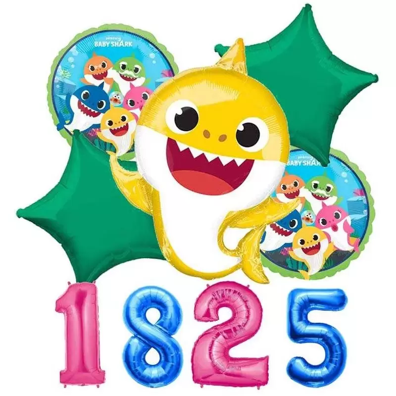 Bouquet di palloncini Baby Shark n.3