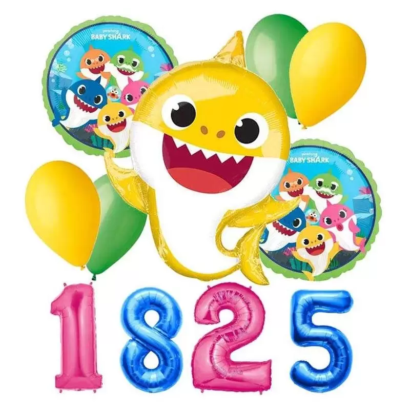 Bouquet di palloncini Baby Shark n.4