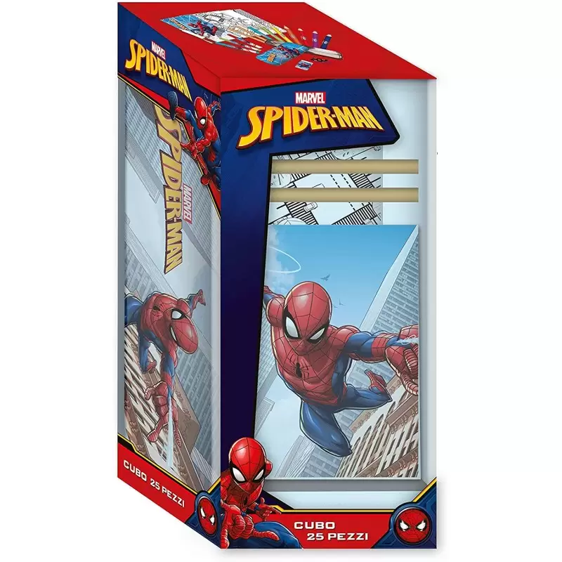 CUBO CANCELLERIA SPIDERMAN