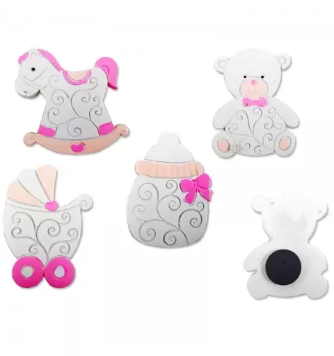 CALAMITA NASCITA ROSA E BIANCA - SOGGETTI ASSORTITI