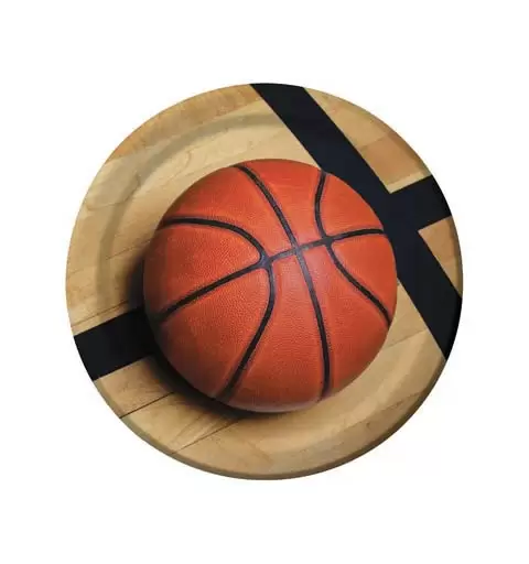 KIT N.3 COMPLEANNO A TEMA BASKET FESTE BAMBINO PARTY
