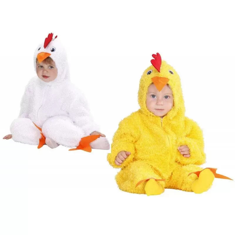 COSTUME PULCINO PER NEONATI 0-6 MESI
