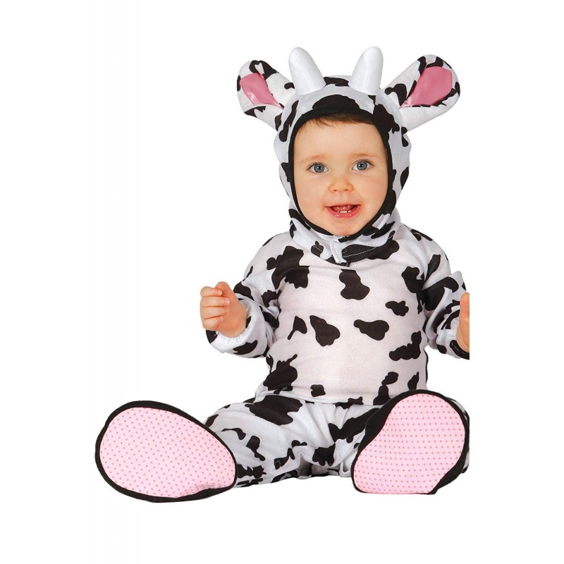 Vestito da mucca per carnevale per bambini