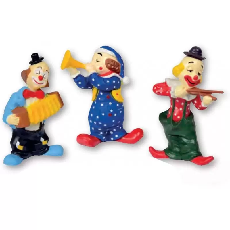CAKE TOPPER CLOWN PAGLIACCIO CHE SUONA
