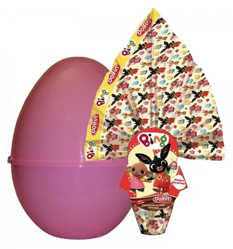 UOVA DI PASQUA BING CON GUSCIO ROSA
