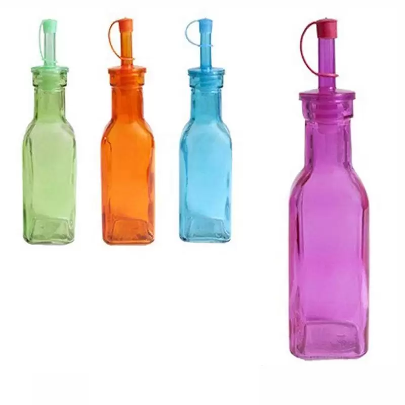 OLIERA DI VETRO COLORATO
