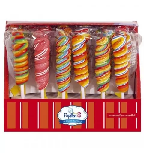 LECCA LECCA MULTICOLOR A SPIRALE PIROTTINO – 12 PZ