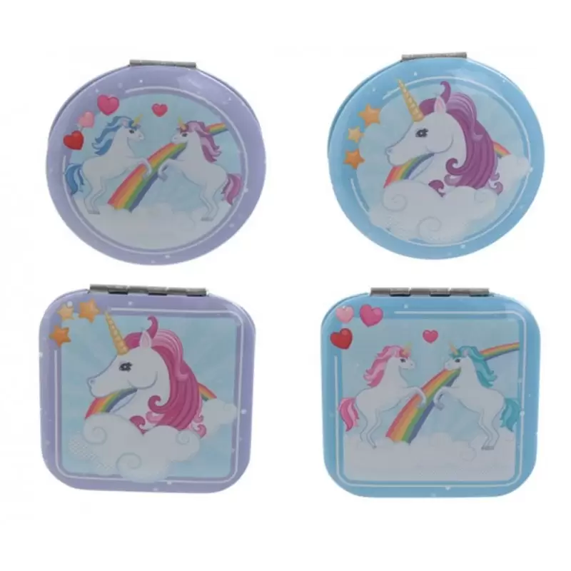 SPECCHIETTO DA BORSA UNICORNO