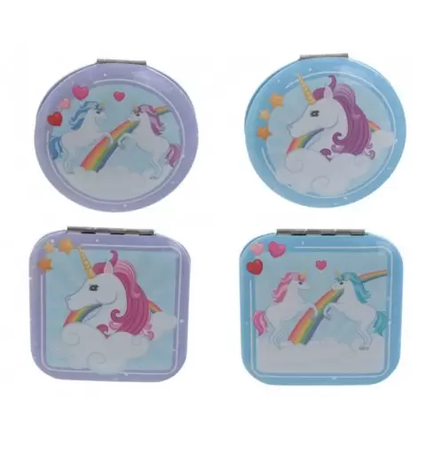 SPECCHIETTO DA BORSA UNICORNO