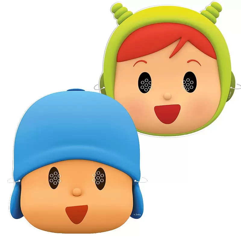 MASCHERINE POCOYO E NINA - 6 PZ