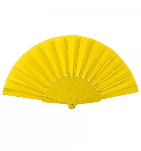 VENTAGLIO GIALLO PIEGHEVOLE