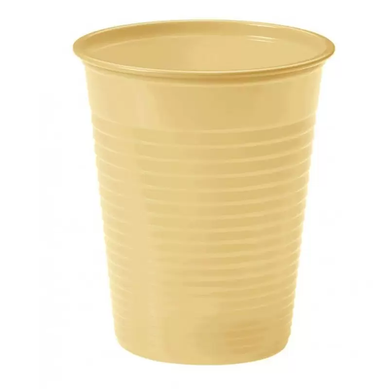 BICCHIERI CREMA MONOCOLORE - 100 PZ