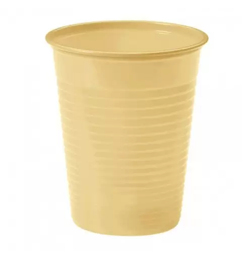 BICCHIERI CREMA MONOCOLORE - 100 PZ