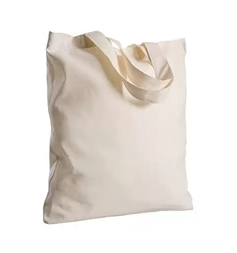 4 SHOPPER ECRÙ CON MANICI CORTI
